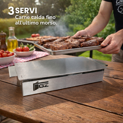 Rost® | Scaldavivande Inox a Candela