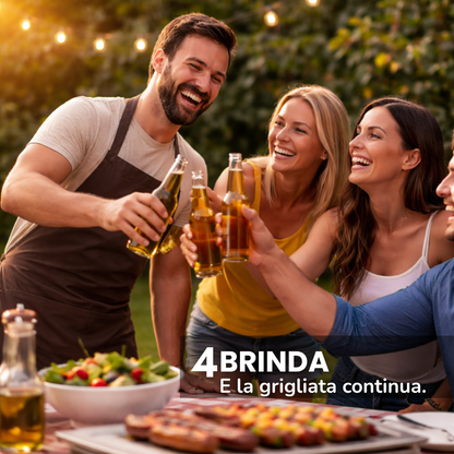 Rost® | Scaldavivande Inox a Candela